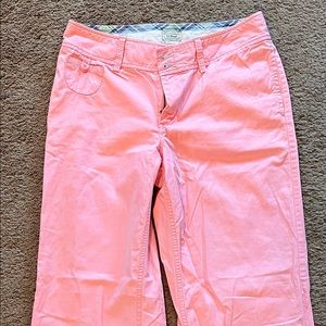 Good condition, size 8 , pink wide leg pants 97% cotton